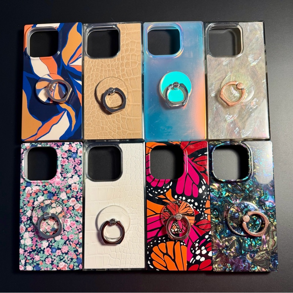 Flaunt Phone Case Set with Ring Holder - for iPhone 15 Pro